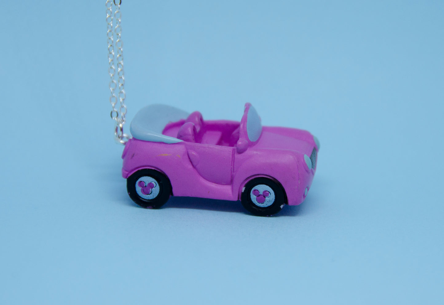 Halsband rosa bil
