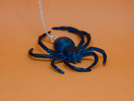Halsband svart spindel